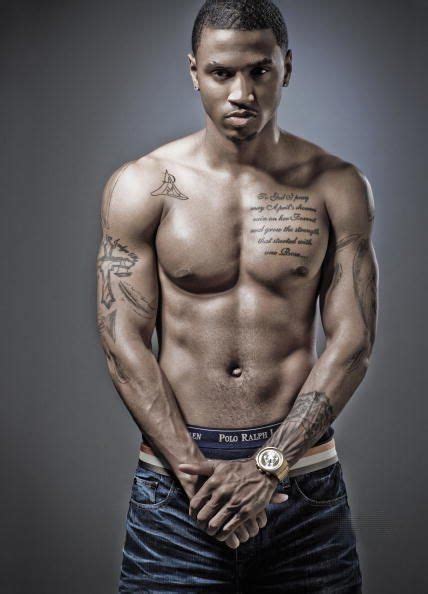 Near her left elbow, fantine has got the precious tattoo of olympic rings. 40 Trey songz Back Tattoo (With images) | Trey songz, Cute ...