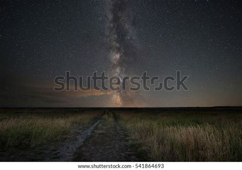 Dirt Road Leading Milky Way Galaxy Stock Photo 541864693 Shutterstock
