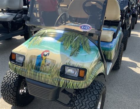 Custom Paint Jobs - Golf Carts of Texas