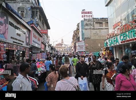 Crawford Market Area In Mumbai India Stock Photo Alamy