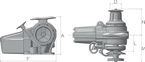 Falkon Horizontal Windlass Lofrans Gtm Marine