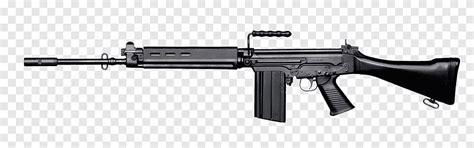 Fn Fal Assault Rifle Fn Herstal Firearm A Spear Heavy Ammunition Png