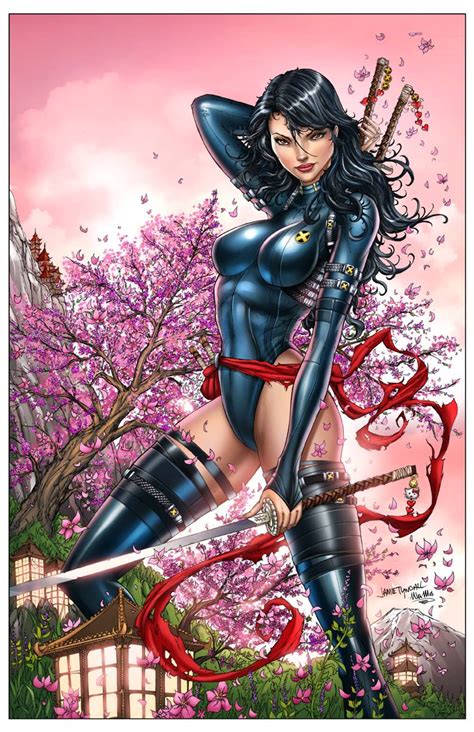Psylocke Colors Final By Jamietyndall D5ziaza Marvel Girls