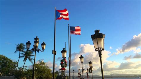 Banderas En El Viejo San Juan Puerto Rico Flags In Old San Juan