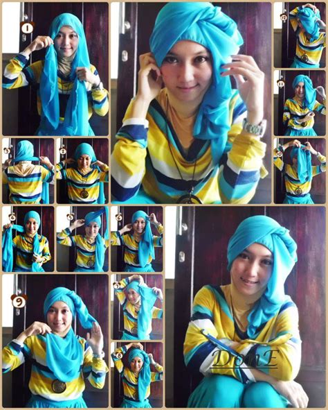 Cara Memakai Jilbab Pashmina Sifon Beauty And Style