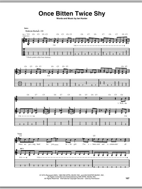 It is something that you say which means when you have had an unpleasant experience you are much more careful to avoid similar experiences in the future. Once Bitten Twice Shy by Great White - Guitar Tab - Guitar ...
