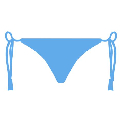 Blue Bikini Transparent PNG SVG Vector File