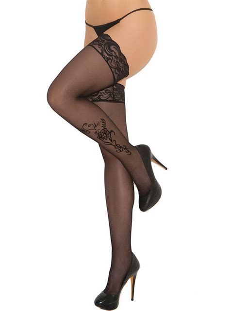 Leopard Thigh Highs Spicy Lingerie