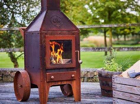 Free Standing Outdoor Wood Fireplace Fireplace Ideas