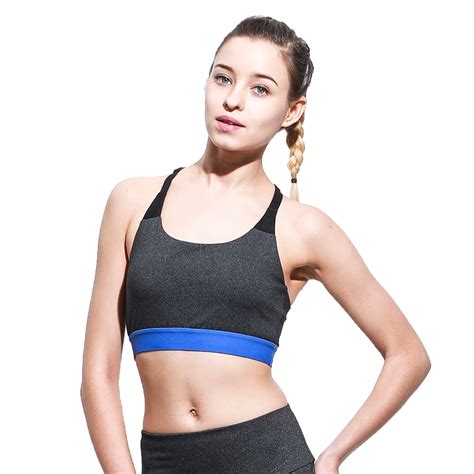 2018 sexy push up shakeproof quick dry stretch mesh breathable pad female fitness sports