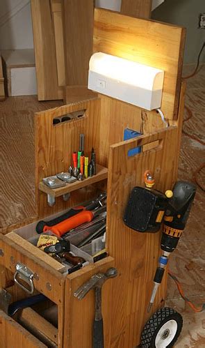 The benefit of buying such a tool box is the ability to organize all smaller tools and parts into secure locations which. Al's Amazing Tool Box on Wheels | THISisCarpentry