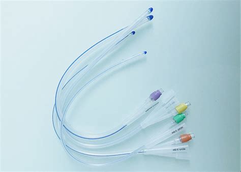 3 Way Double Lumen Foley Catheter Disposable Foley Catheter 100 Silicone