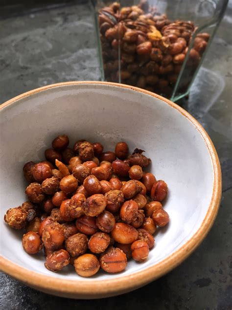 Recipe Crunchy Roasted Soya Beans — Celestial Peach