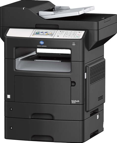 Use the konica 4020 to copy, print, scan and fax. Konica Minolta BIZHUB 4020 gebraucht preiswert kaufen