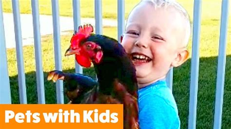 Funniest Kids And Animals Funny Pet Videos Youtube
