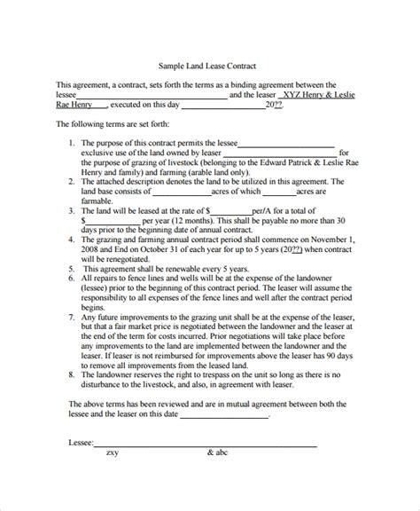 Whether you'e leasing a home or renting an apartment, our experts help clear up any misconceptions when renting, the landlord has the right to change the terms of the rental agreement as they see fit. 24+ Lease Agreements | Sample Templates