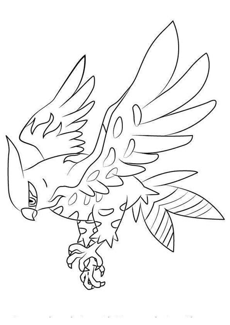 89 pokemon pictures to print and color. Talonflame from Pokemon Coloring Pages - Free Printable Coloring Pages
