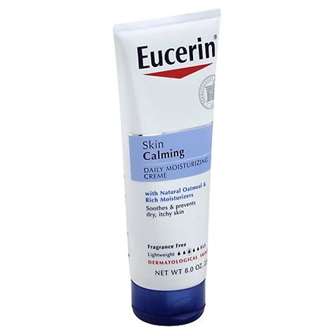 Eucerin Creme Daily Moisturizing Skin Calming 8 Oz Albertsons