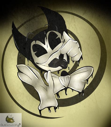 bendy fanart bendy and the ink machine by olmisstaniashy on deviantart just ink mickey
