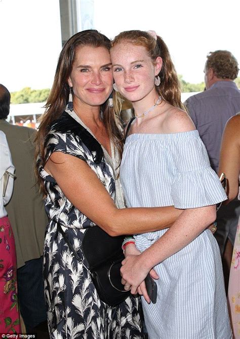 Like Mother Brooke Shields Daughter Grier Hammond Henchy 12 Was The