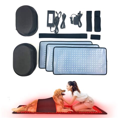 850nm 660nm Infrared Red Led Light Therapy Photodynamic Full Body Mat China Red Light Therapy