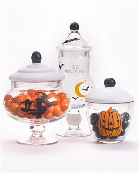 Halloween Halloween Candy Jar Halloween Goodies Candy Jars