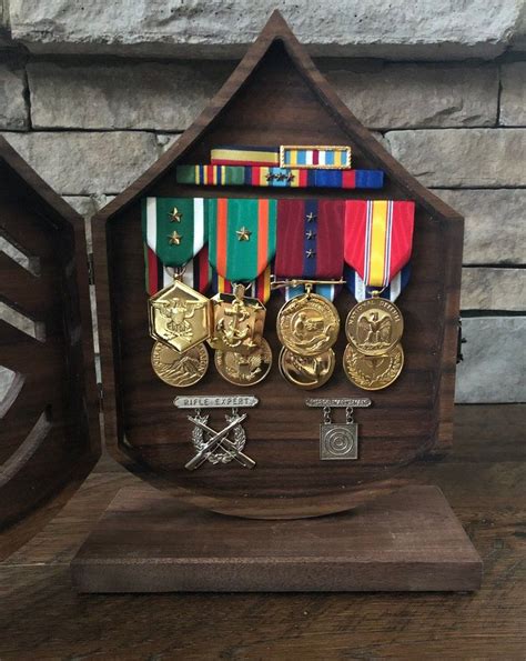 Military Medal Display Case Etsy Military Medals Medal Display