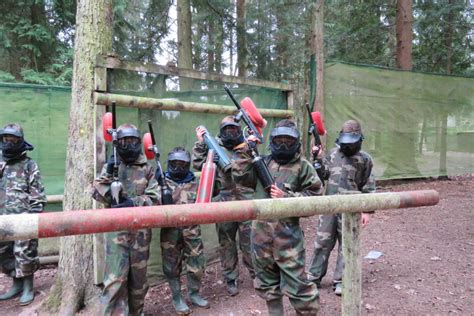 Paintball Parties For Children Herefordshire Oaker Wood