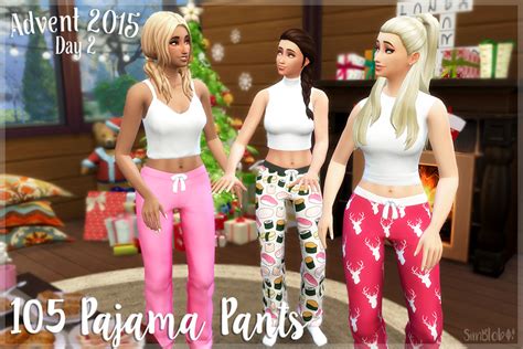 Lifesimmers Custom Content Valentinas Teen Pajama Pants All
