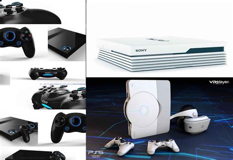 Ps5 Console Sony Concepts Art 2019 02 Generation Game