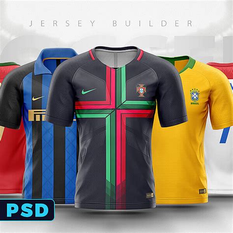 football soccer jersey builder template  sports templates