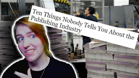 Things No One Tells You About The Publishing Industry Youtube