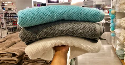 Loom + forge modern turkish cotton bath towel. Over 70% Off JCPenney Home Quick Dri Textured Bath Towels ...