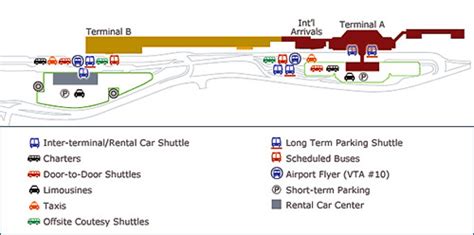 Southwest Sjc Airport Map