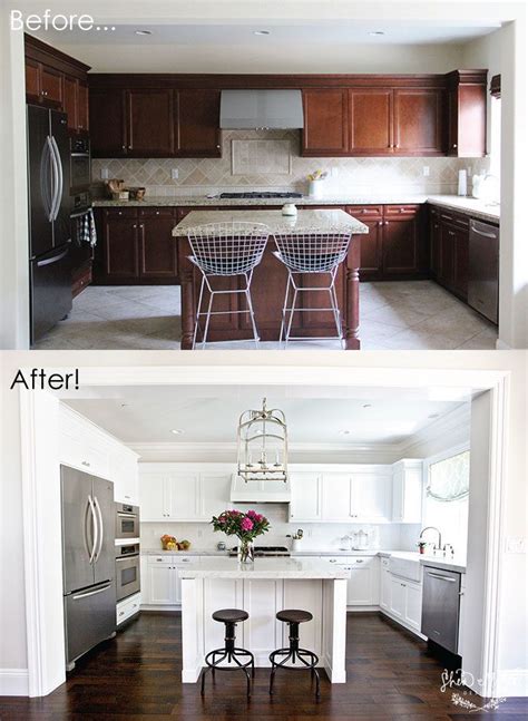 My hatred of my cabinets was fueled by my previous job as a food blogger. Before And After: 7 Amazing Kitchen Makeovers | HuffPost