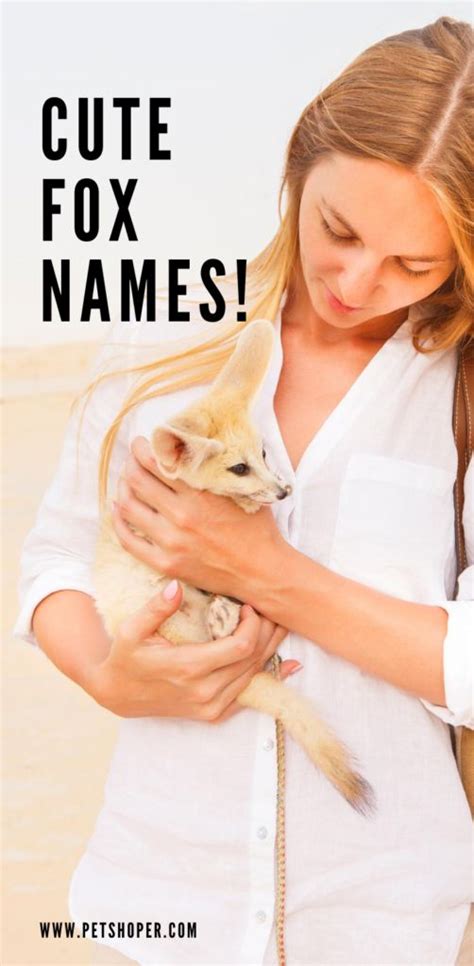Fox Names 100 Cute And Unique Names Male And Female Petshoper In 2020