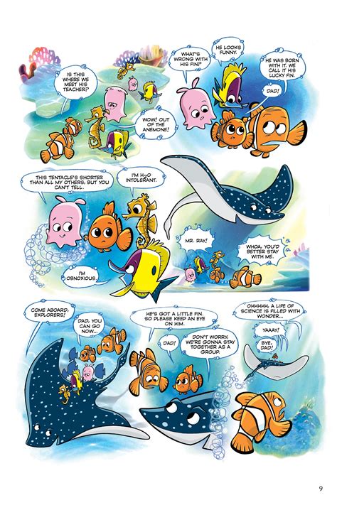 disney·pixar finding nemo and finding dory the story of the movies in comics tpb read all
