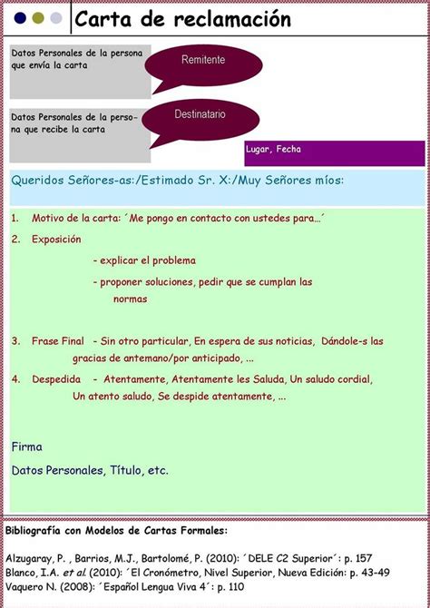 Carta de reclamacion | Reclamacion, Cartas, Quejas