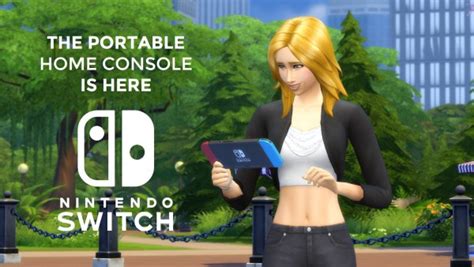 Mod The Sims: Nintendo SWITCH by littledica • Sims 4 Downloads