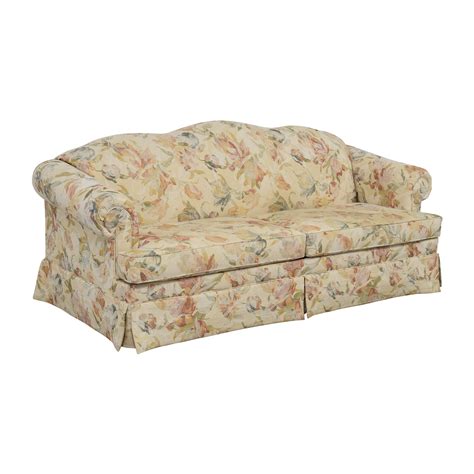 Spend this time at home to refresh your home decor style! 90% OFF - Ethan Allen Ethan Allen Multi-Colored Floral Upholstered Sofa / Sofas