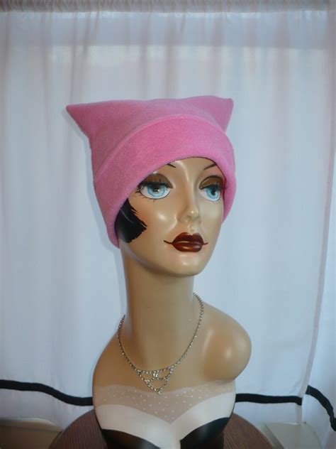 Pink Pussy Hat Medium Pink Etsy