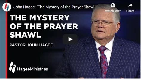 Pastor John Hagee Sermon The Mystery Of The Prayer Shawl Naijapage