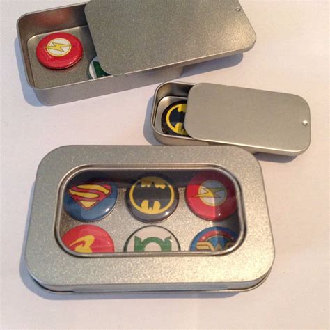 Dc Comic Hero Fridge Magnets T Tin Justice League Stocking Filler