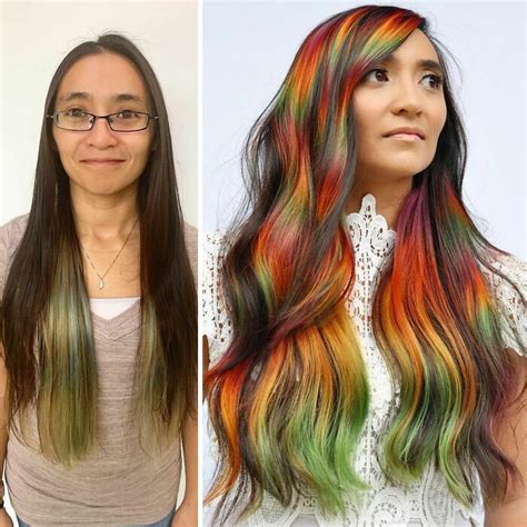 20 Times Women Tried Out An Unusual Hair Colors And Did Not Regret It