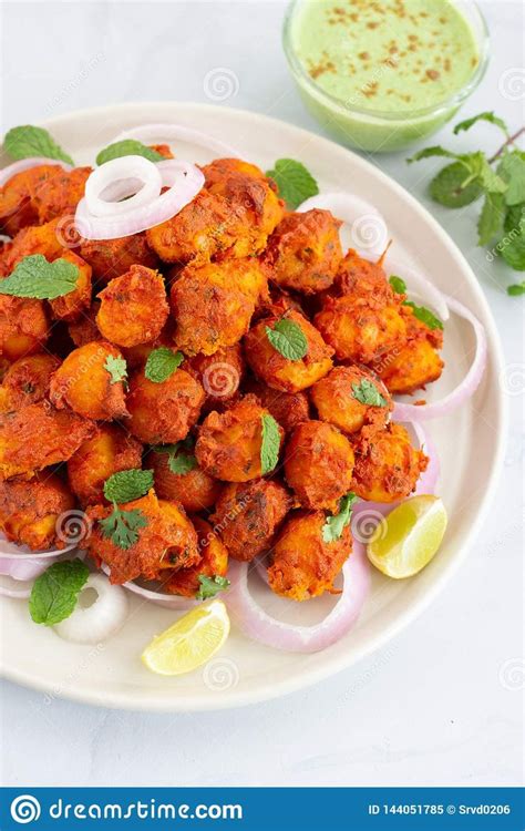 Tandoori Aloo Tandoori Potatoes With Mint Chutney Vegetarian