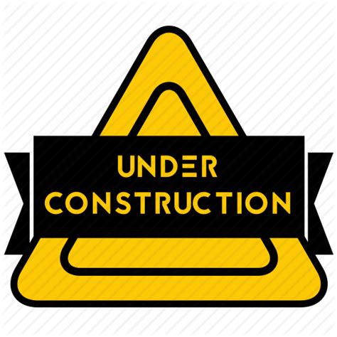 Under Construction Icon Png 75946 Free Icons Library