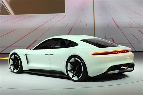 Garage Car Frankfurt 2015 Porsche Mission E Concept 2016 Live Video