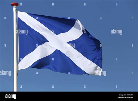 Scottish Flag Flying Hi Res Stock Photography And Images Alamy