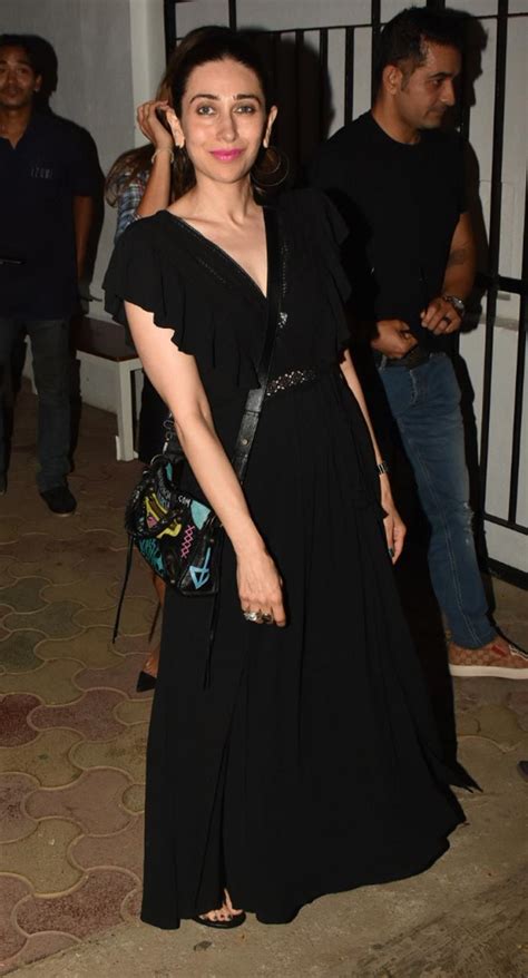 Karisma Kapoor In A Black Dress