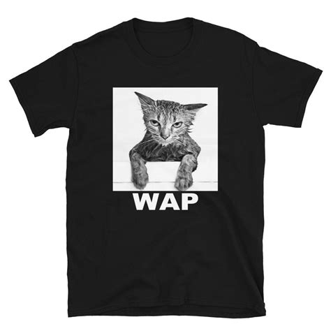 Wap Wet Ass P Funny Cat Kitty College Parody Humor Etsy